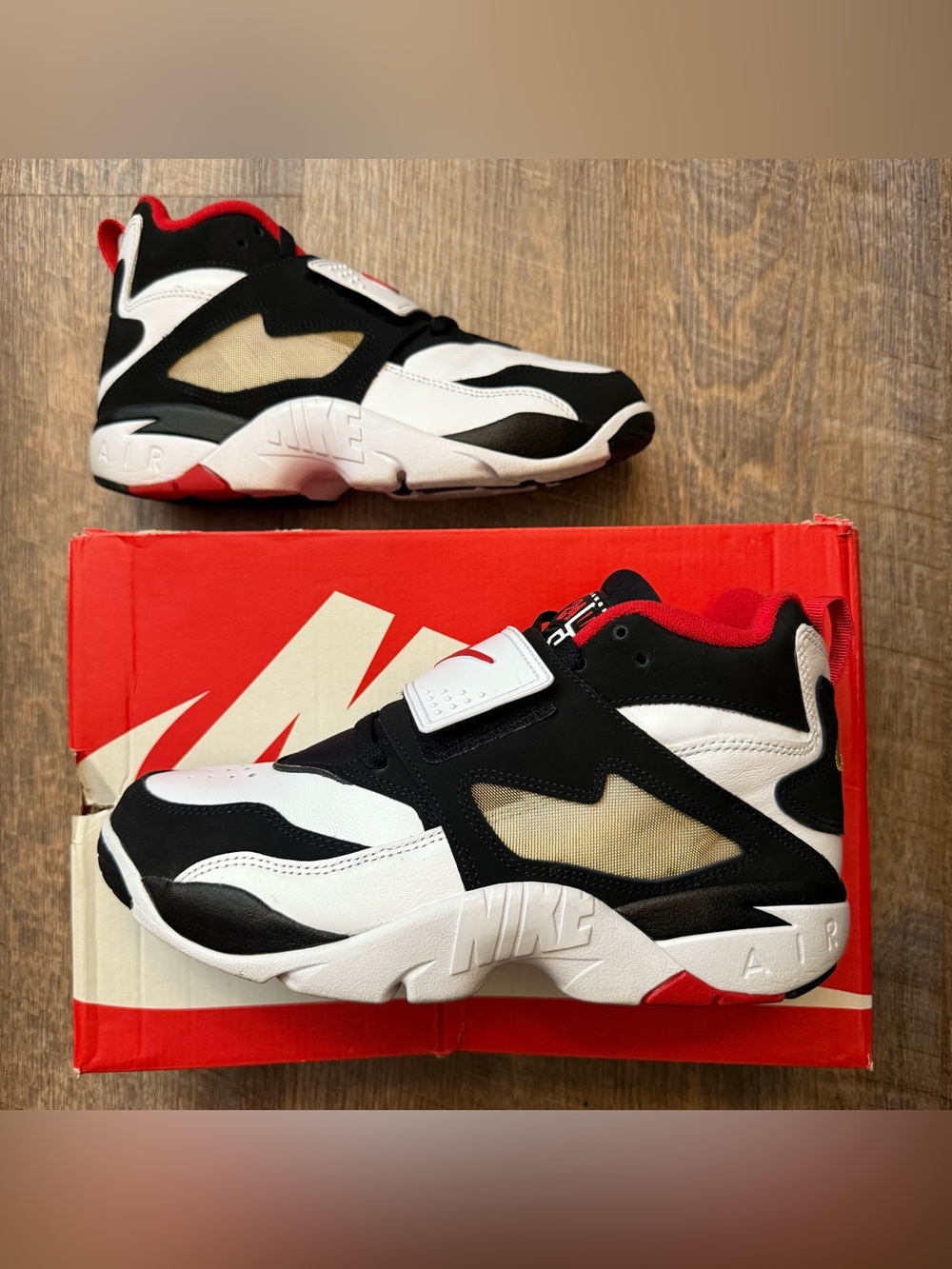 Nike Air Diamond Turf 49ers 2025 Deion Sanders White Black Red Gold